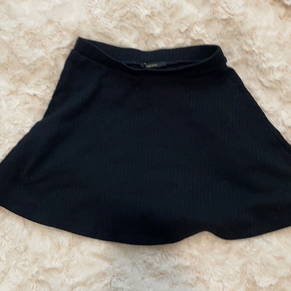 Forever21 ribbed skater skirt